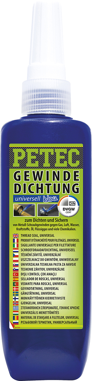 flüssige Gewindedichtung blau