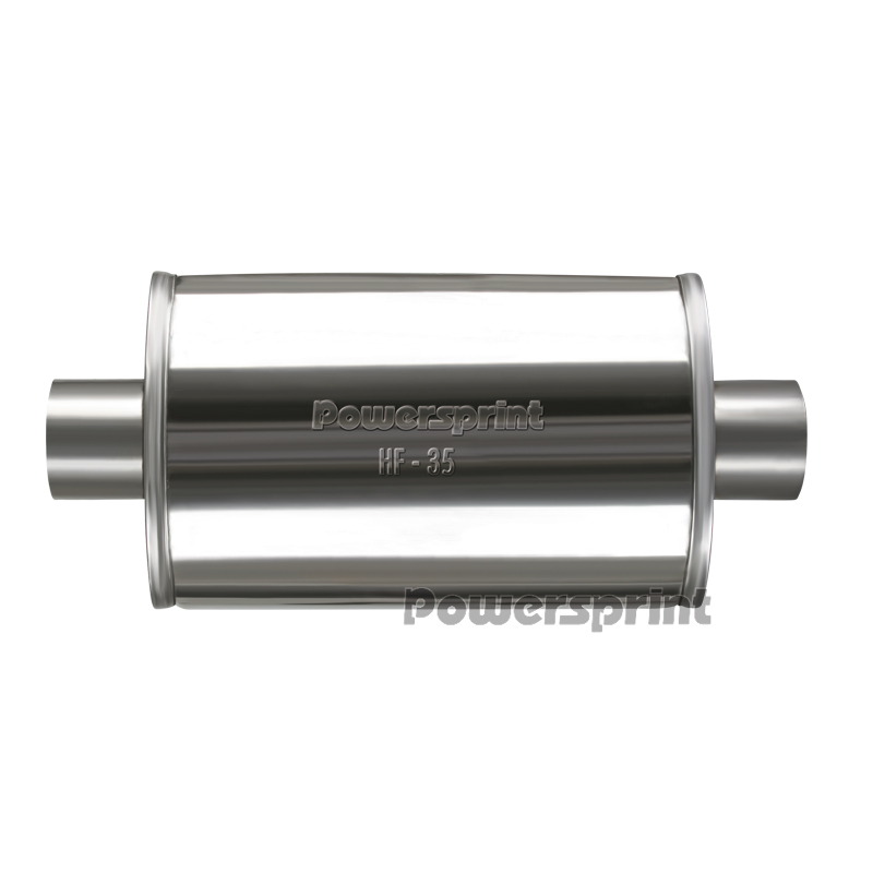 Schalldämpfer HF-35 oval, einflutig