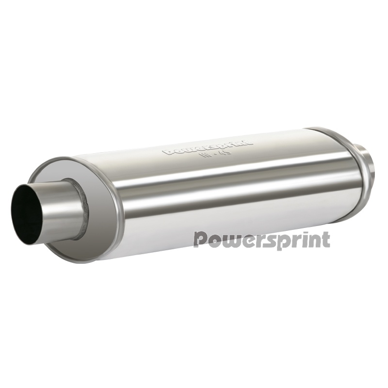 Schalldämpfer HF-45 oval, einflutig