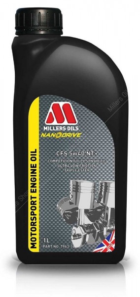 Millers Oils CFS 5W40 NT+