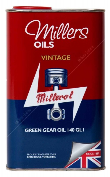 Vintage Green Gear Oil 140 GL1