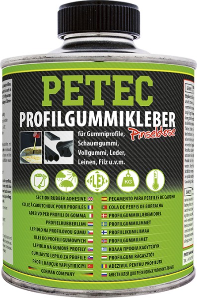 Profilgummikleber Pinseldose